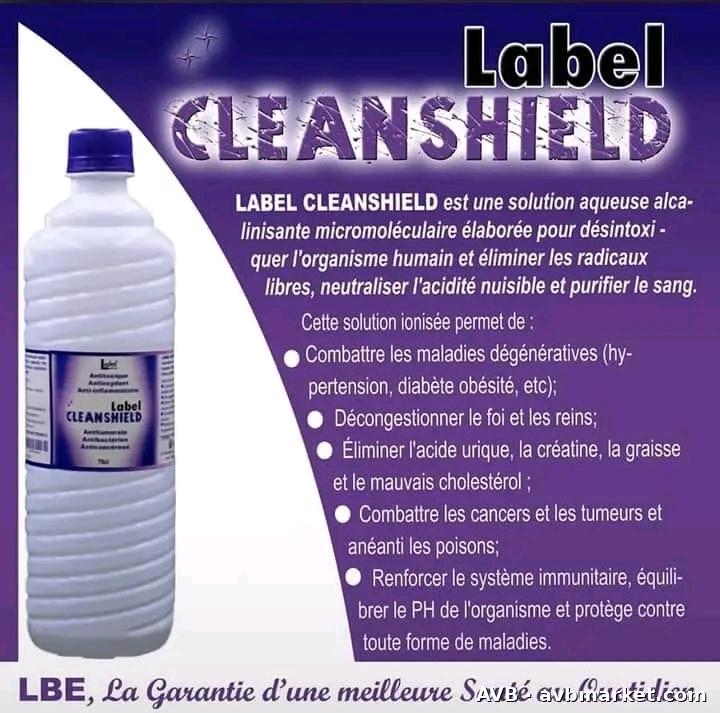 Label cleanshield