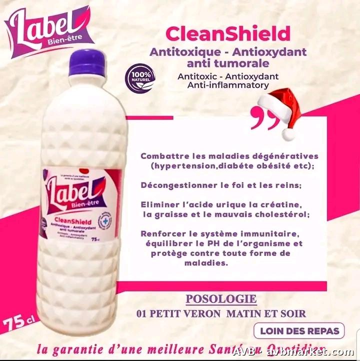 Label cleanshield