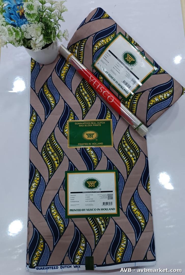 Pagne  faux vislco de Lomé