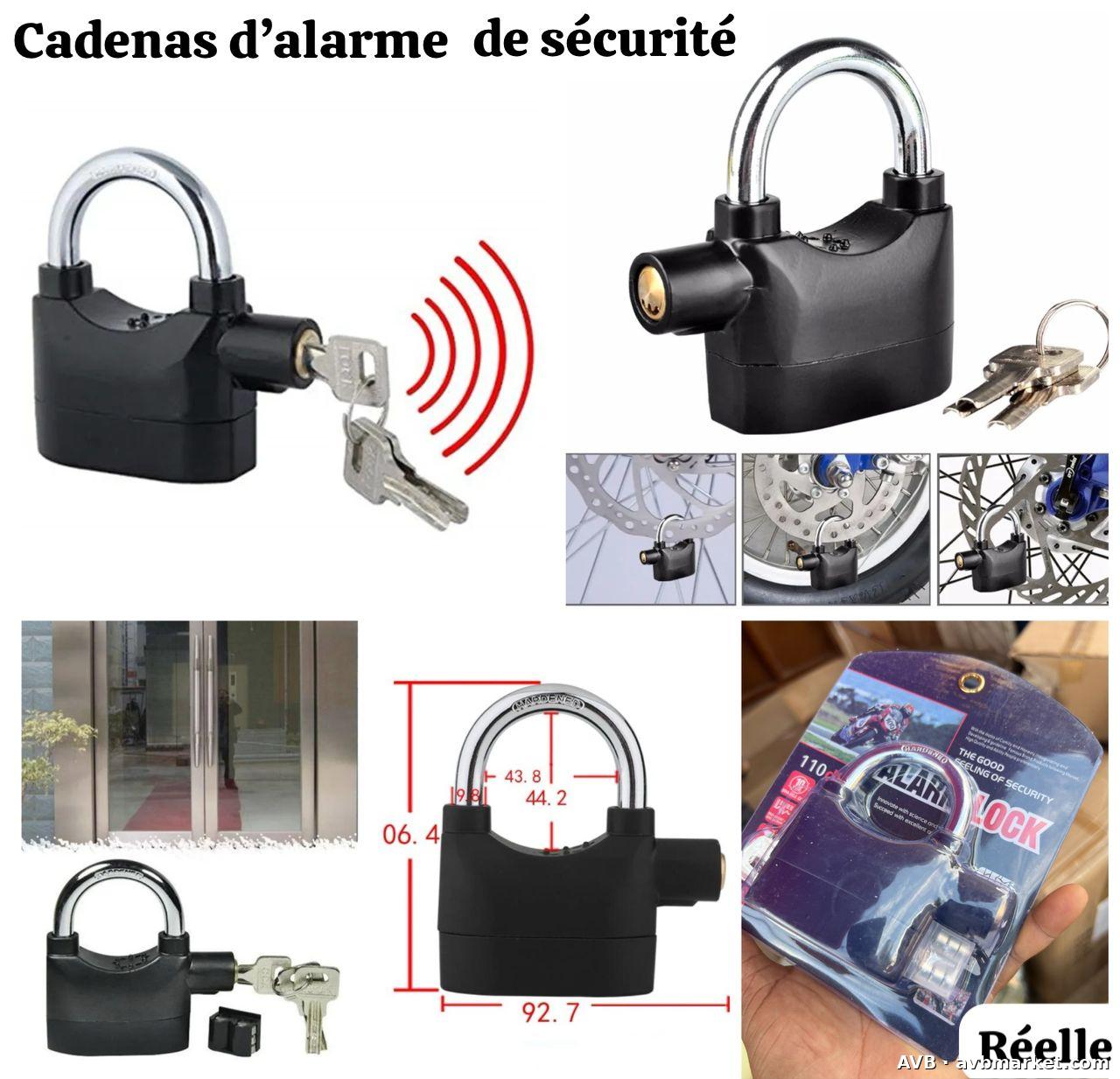Cadenas D’alarme De Haute Sécurité